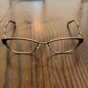 Kate Spade RAGAN 0P40 Eyeglasses Frames Black Tortoise Gold Cat Eye 51-16-135